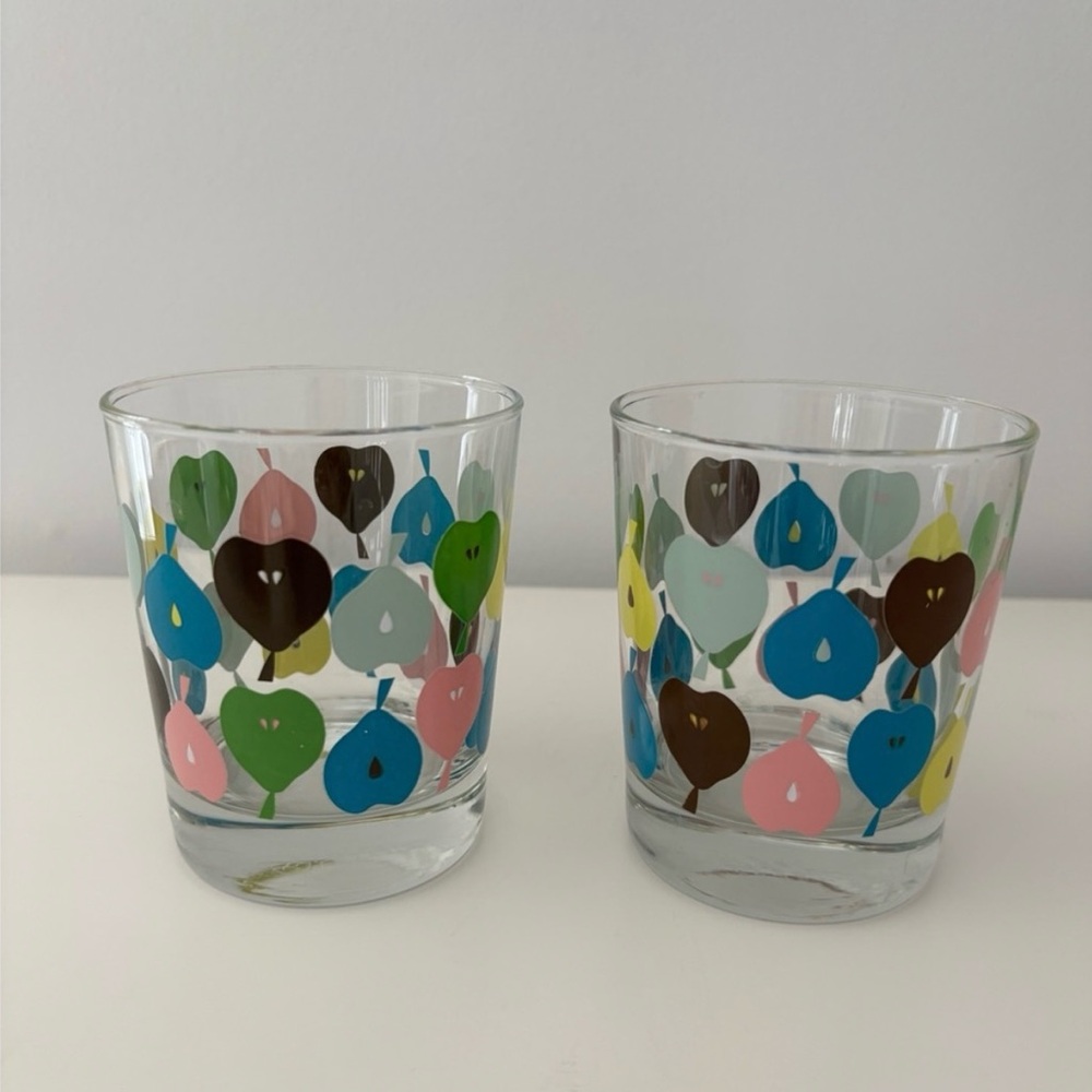 Ikea Colourful Pattern Glasses -Set 2